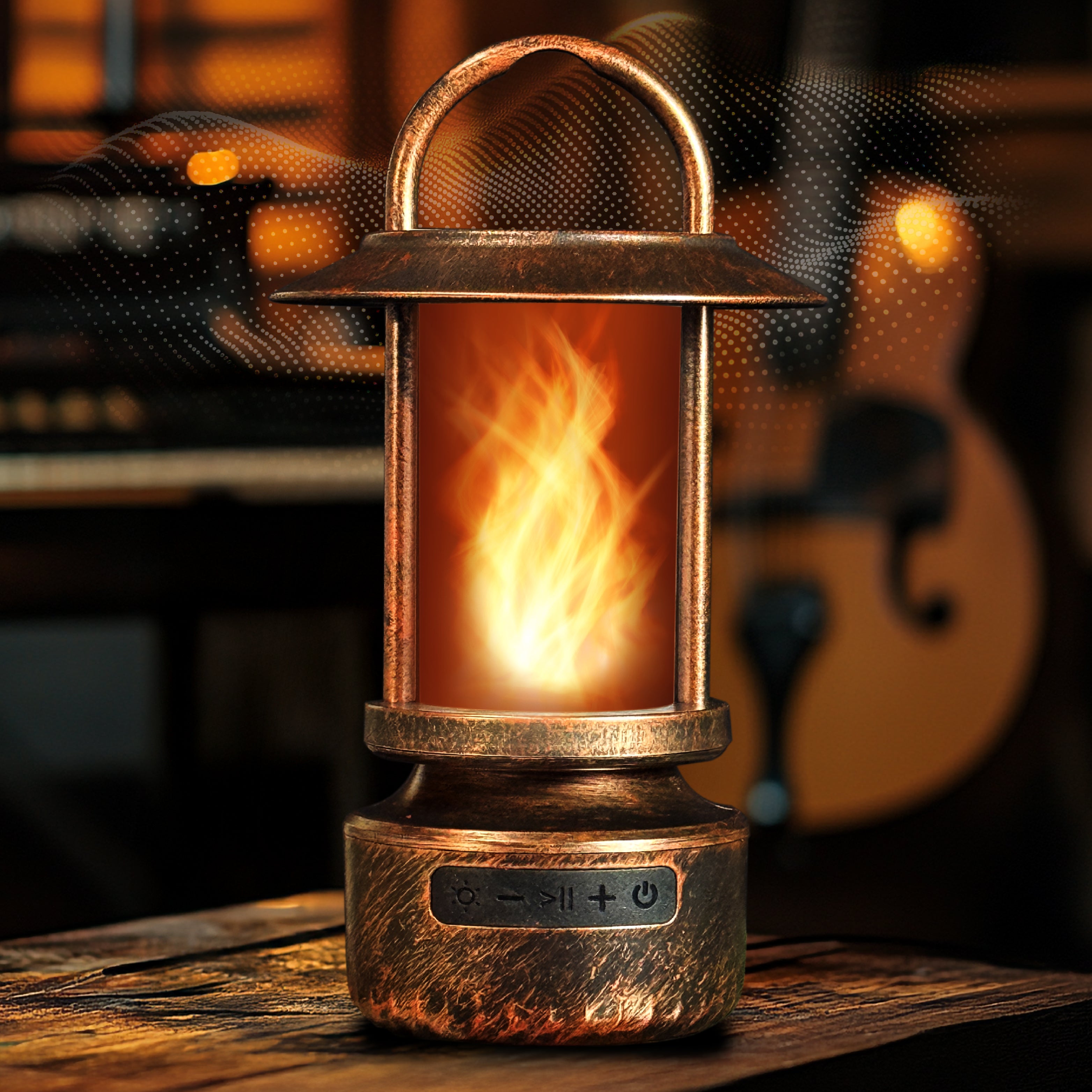 Bluetooth Flame Speaker | (FFBT1B) | MSRP: $39.59 - (Bronze)