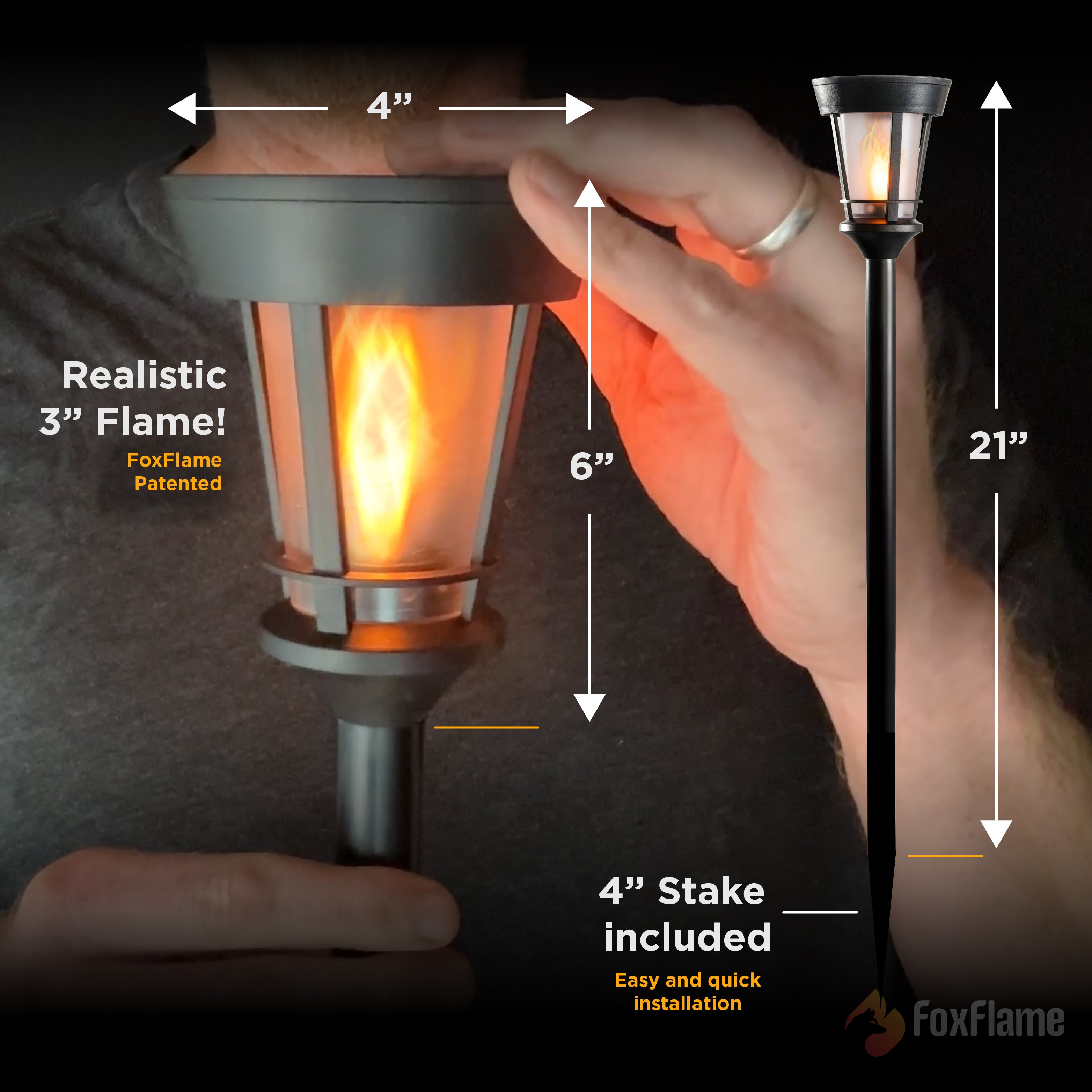 Classic Solar Path Torch | (FSST4) | MSRP: $14.50