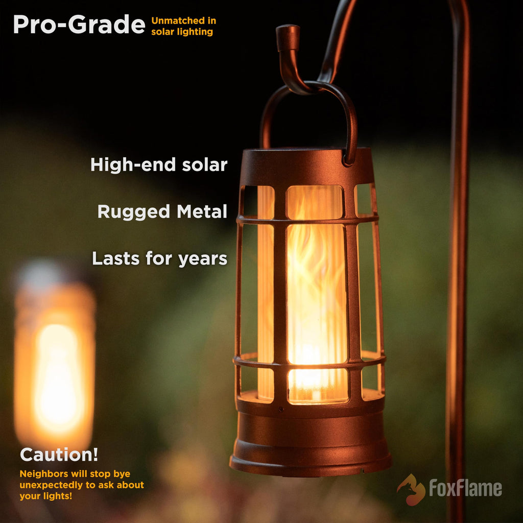 Metal Solar Lantern | (FFMDL1) | MSRP: $38.49