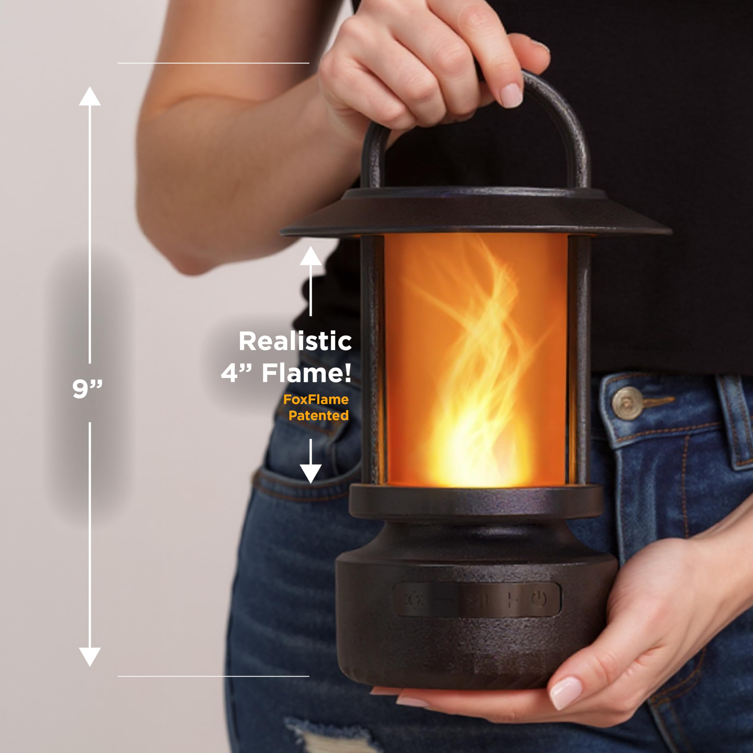 Bluetooth Flame Speaker | (FFBT1) | MSRP: $35.99 - (Black)