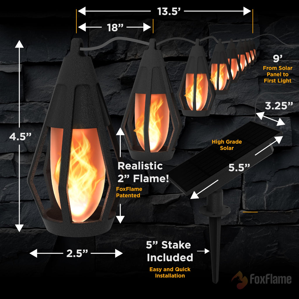 Solar String Lights | (FFSSL1) | MSRP $38.49 - NEW!