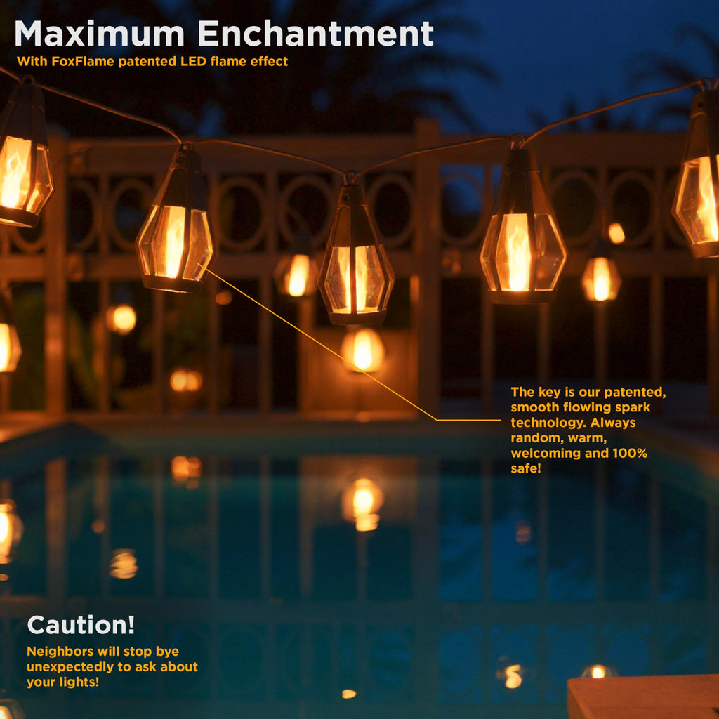 Solar String Lights | (FFSSL1) | MSRP $38.49 - NEW!