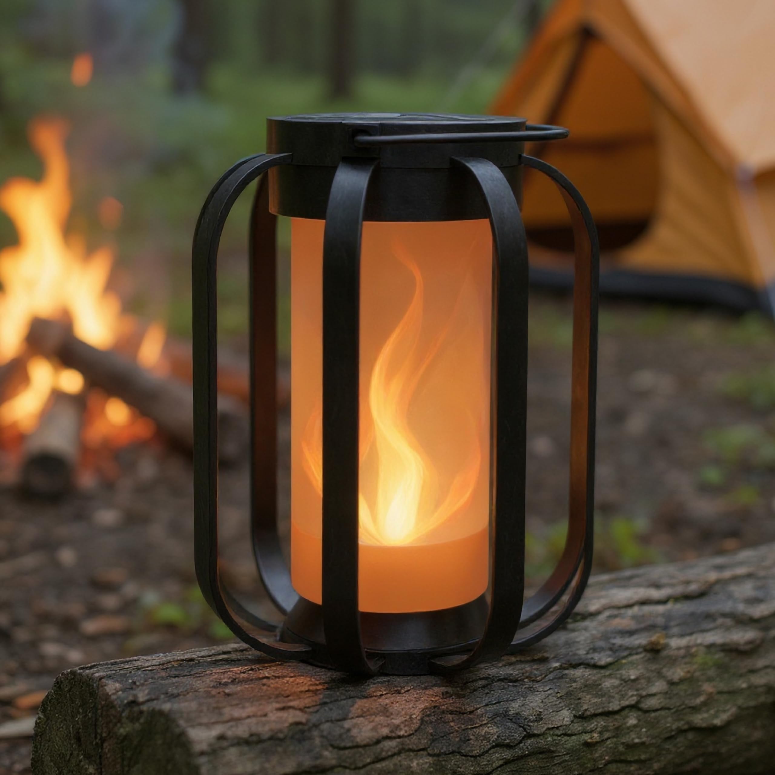 Modern Flame Lantern | (FFPFL1) | MSRP: $26.39 - NEW!