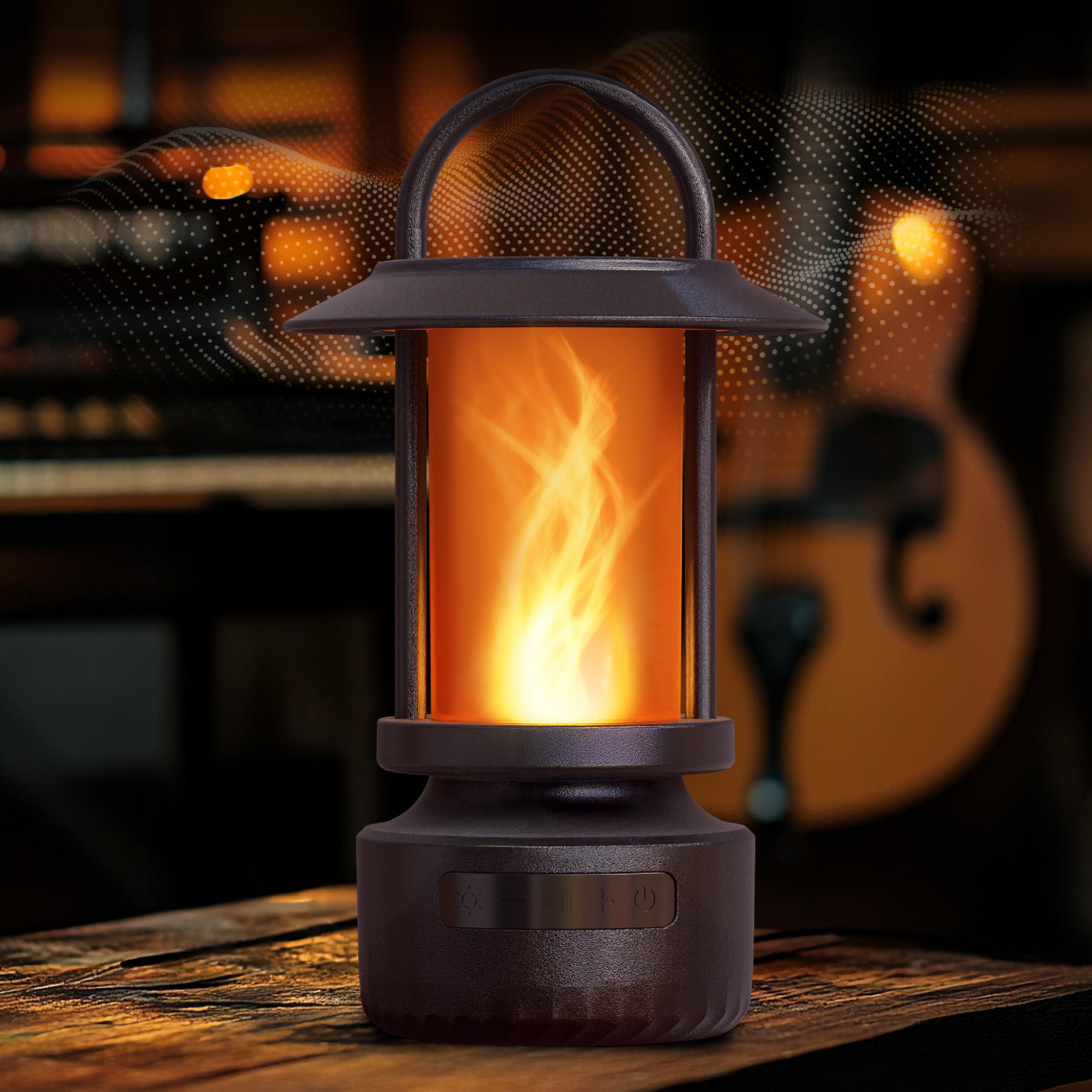 Bluetooth Flame Speaker | (FFBT1) | MSRP: $35.99 - (Black)