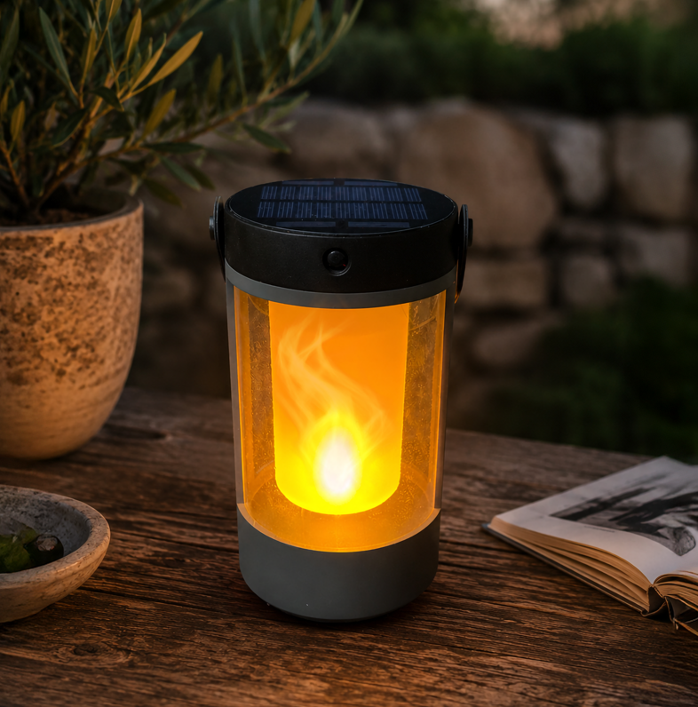 Solar Flame Lantern FFPFL2